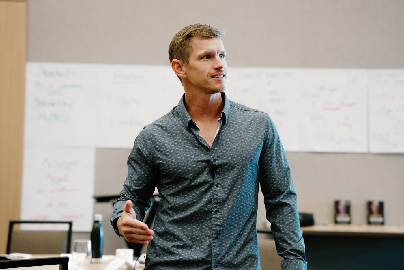 Jon Anderson facilitating leadership development